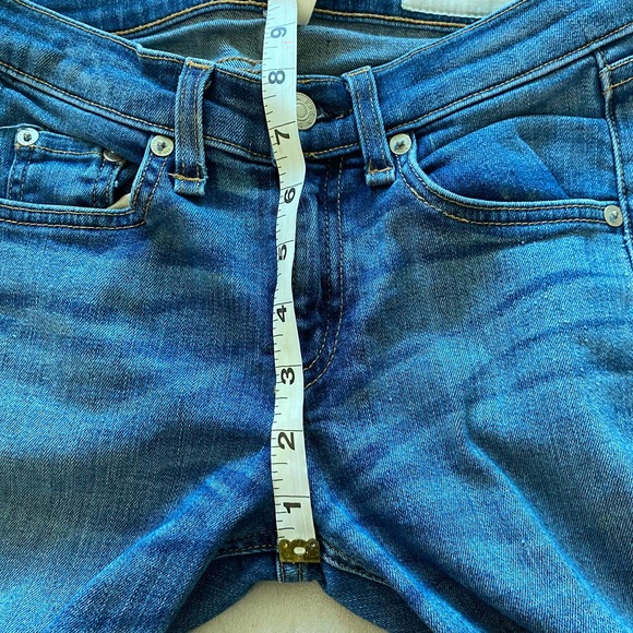 Rag & Bone Women's Size 24 Skinny Jeans Excellent Used Condition - Picture 9 of 10